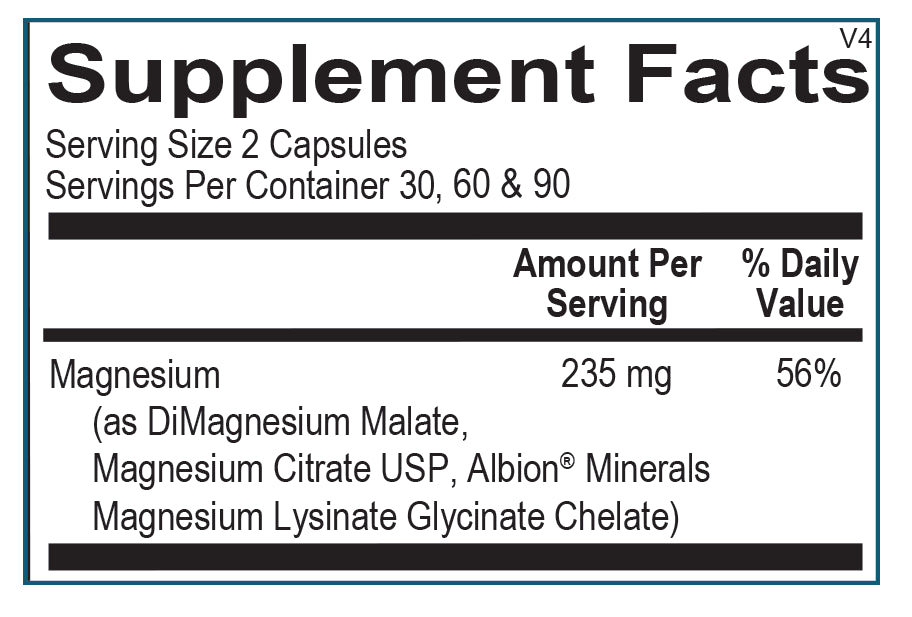 Reacted Magnesium - 180 ct